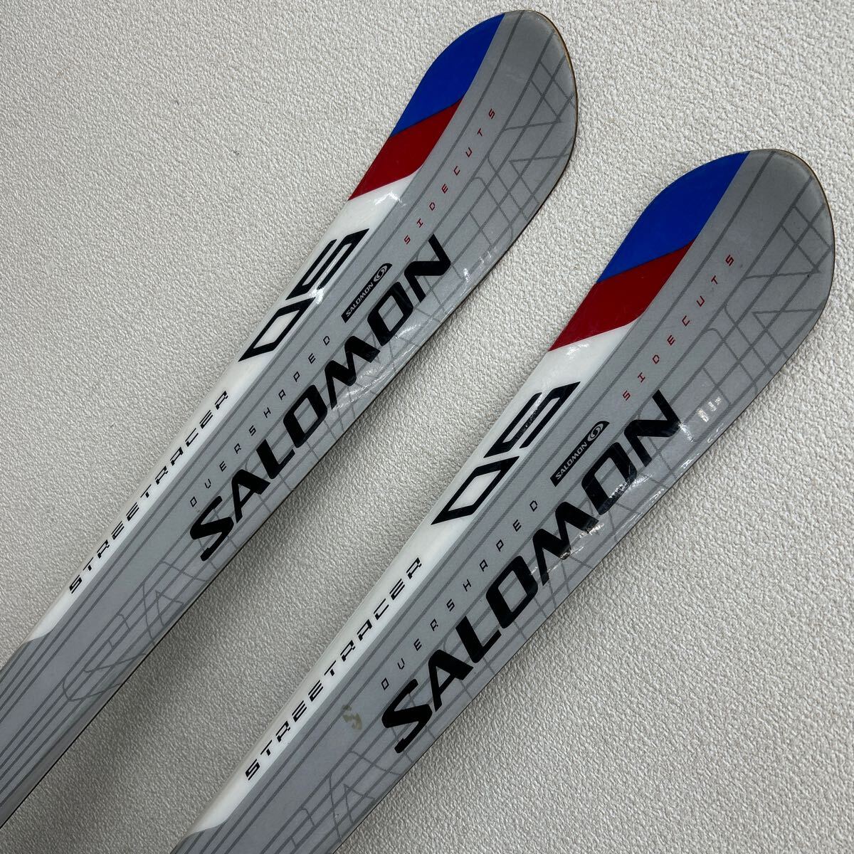 【121404】SALOMON STREETRACER 05　１５８cm　サロモン　スキー板　ビンディング _画像2