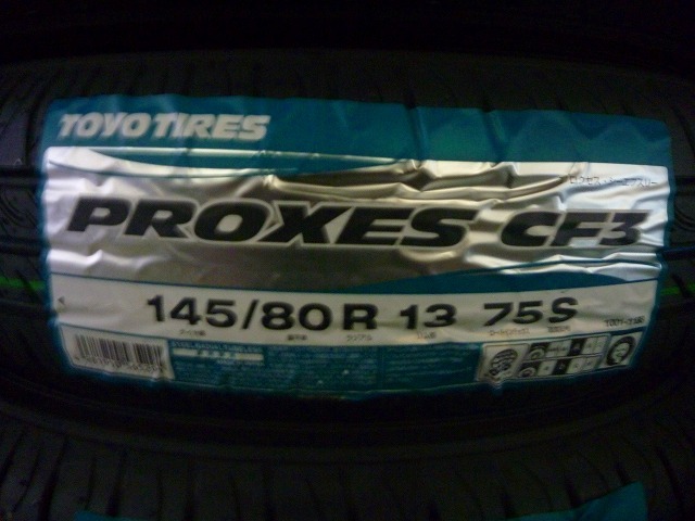 [ free shipping ] summer tire 2023 year made TOYO PROXES CF3 145/80R13 4 pcs set tax included Y20,800-