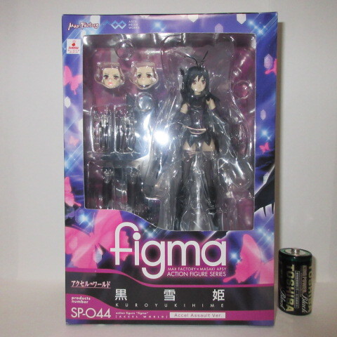 figma SP-044 黒雪姫 Accel Assault Ver. バンダイナムコゲームス アクセル・ワールド－銀翼の覚醒－ 特典 OVA HIMA 挿絵 フィギュア_画像1