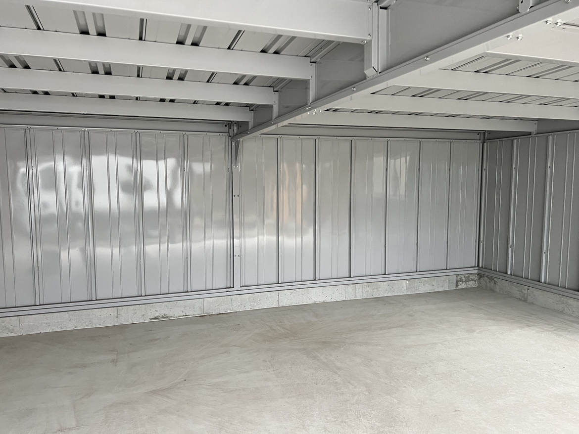 INABA Inaba storage room GRN-3663SL-2 2 ream garage interval .H2,580×W7,265×D6,275mm side door / window / key attaching dismantlement ending Area limitation Saitama prefecture Kawaguchi city departure 