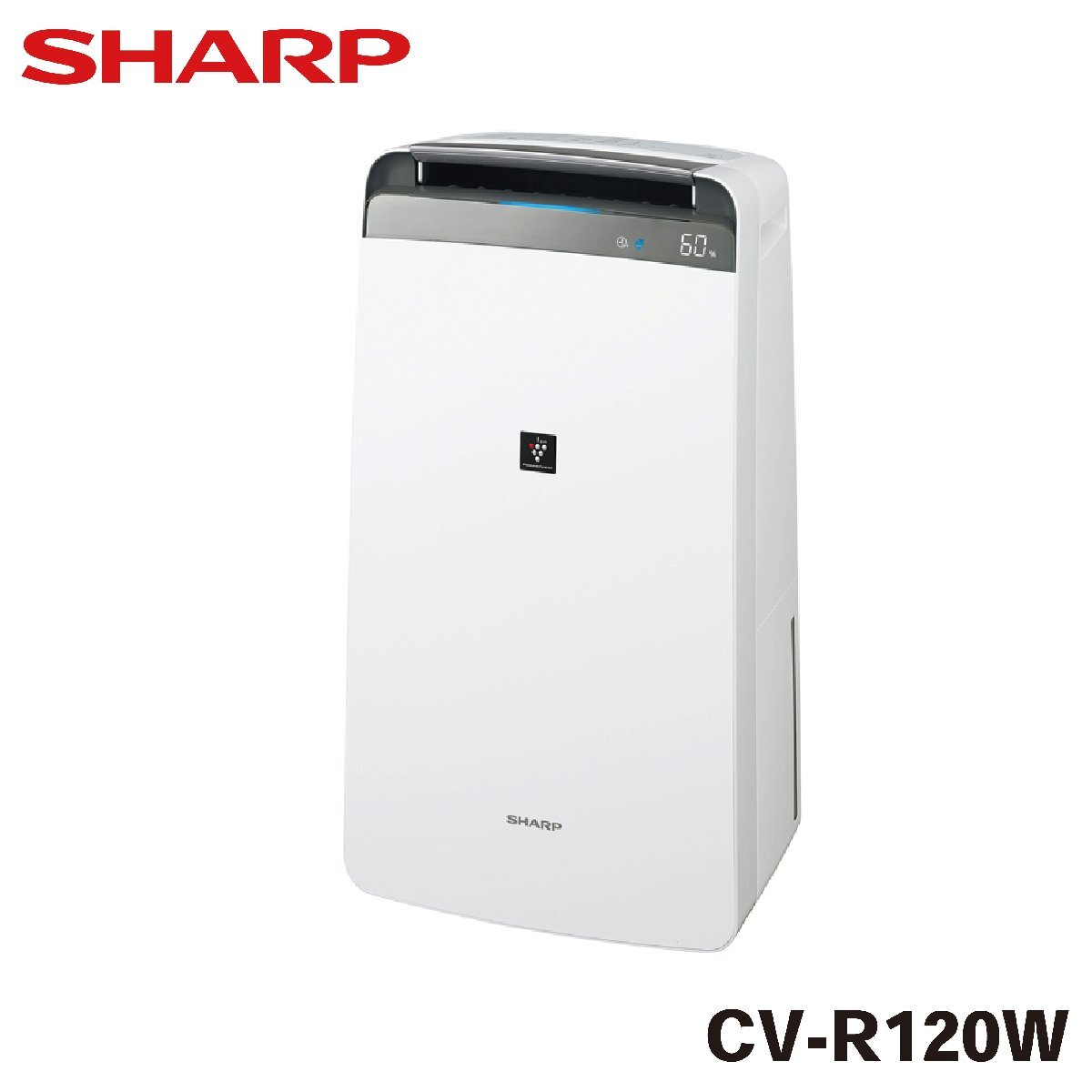 シャープ 衣類乾燥除湿機 プラズマクラスター7000 ホワイト CV-R120-W [CVR120W]_画像1