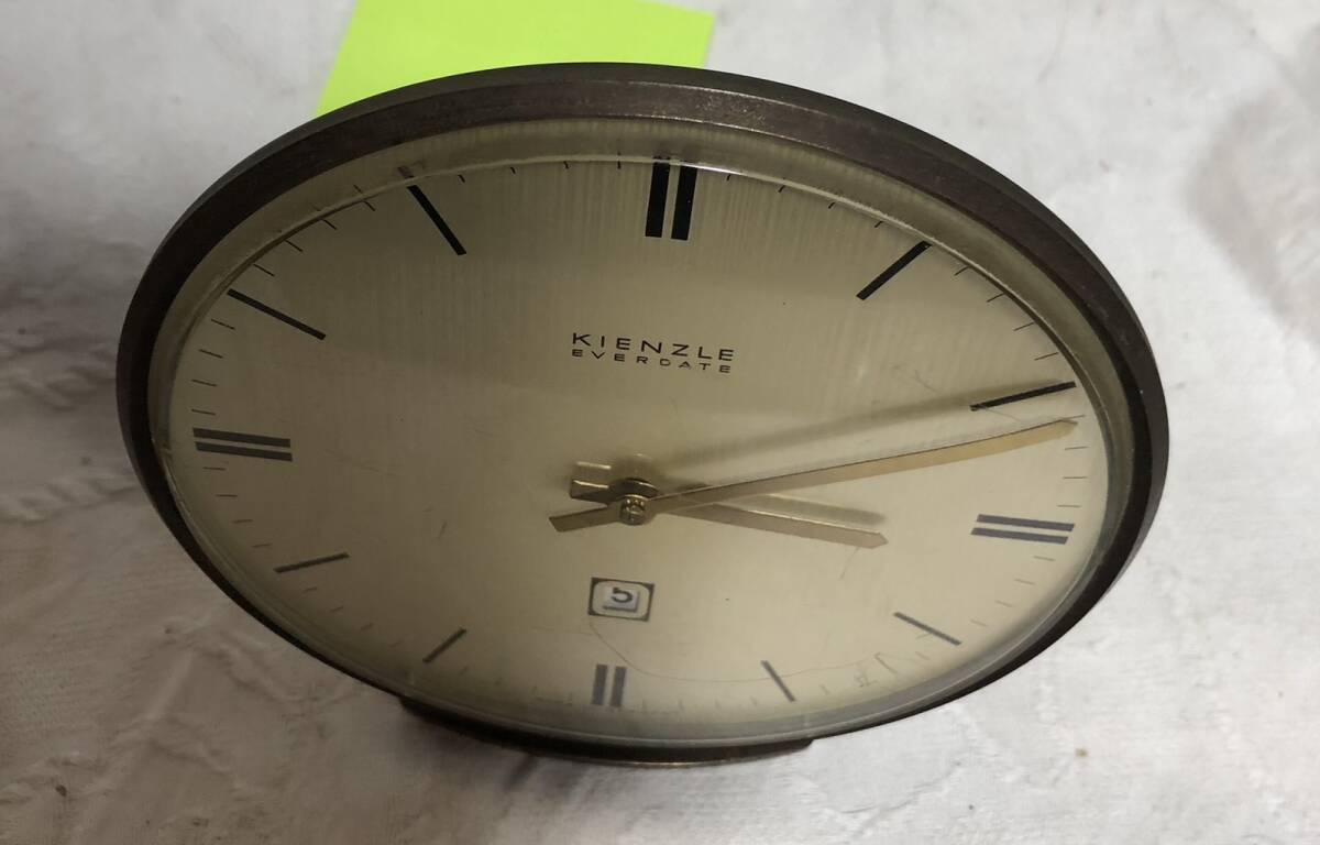 KIENZLE EVERDATE クウォーツ置時計 MADE IN GERMANYの画像3