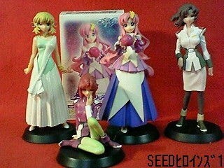 機動戦士ガンダムSEEDヒロインズ 1 全4種 内袋未開封美品_画像1