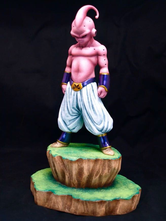 ドラゴンボール 魔人ブウ フィギュア リペイント 台座制作 ドラゴンボールZ SOLID EDGE WORKS-THE出陣-16 魔人ブウ DRAGON BALL_画像3