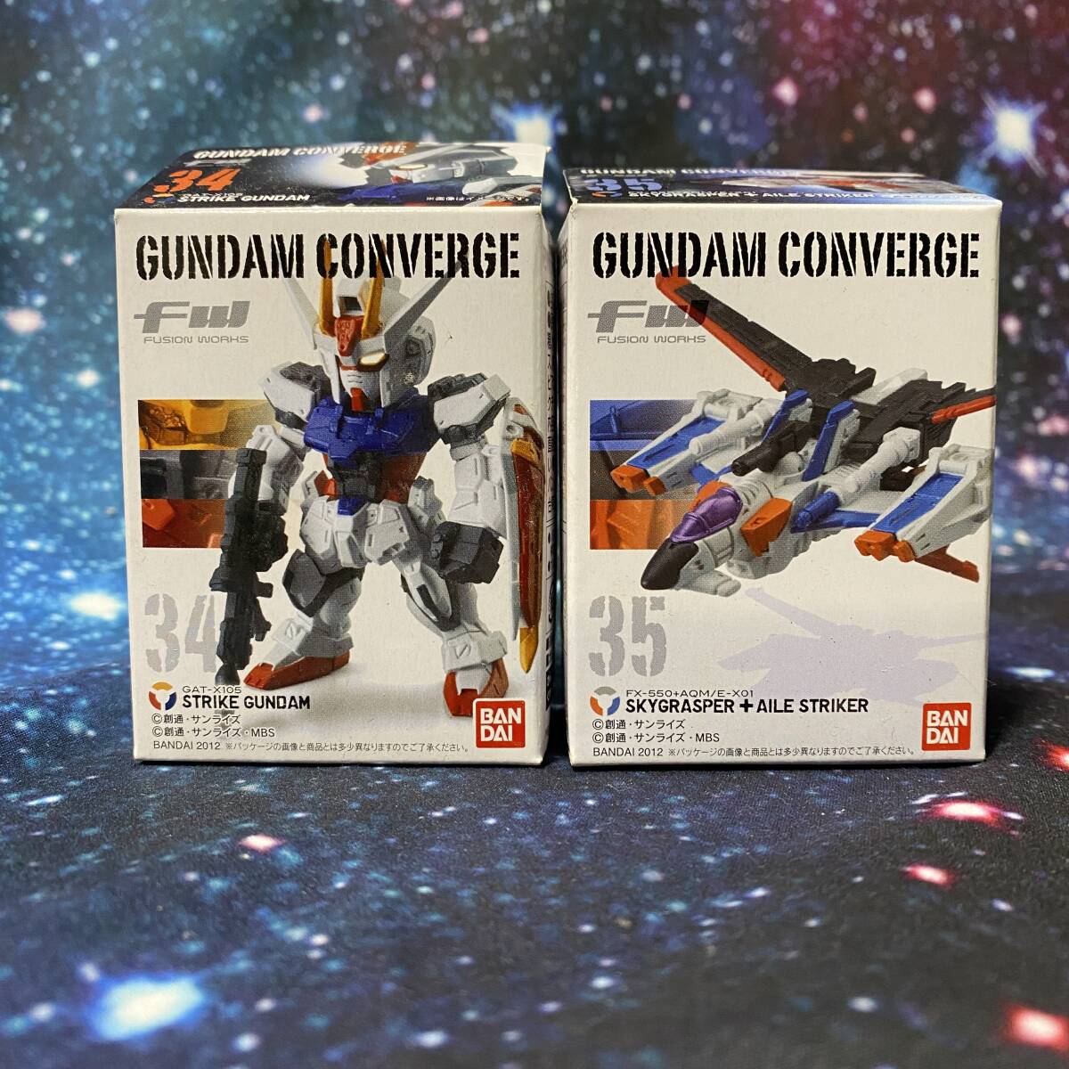 [GUNDAM CONVERGE]ガンダムコンバージ ストライクガンダム スカイグラスパー＋エールストライカー_画像1