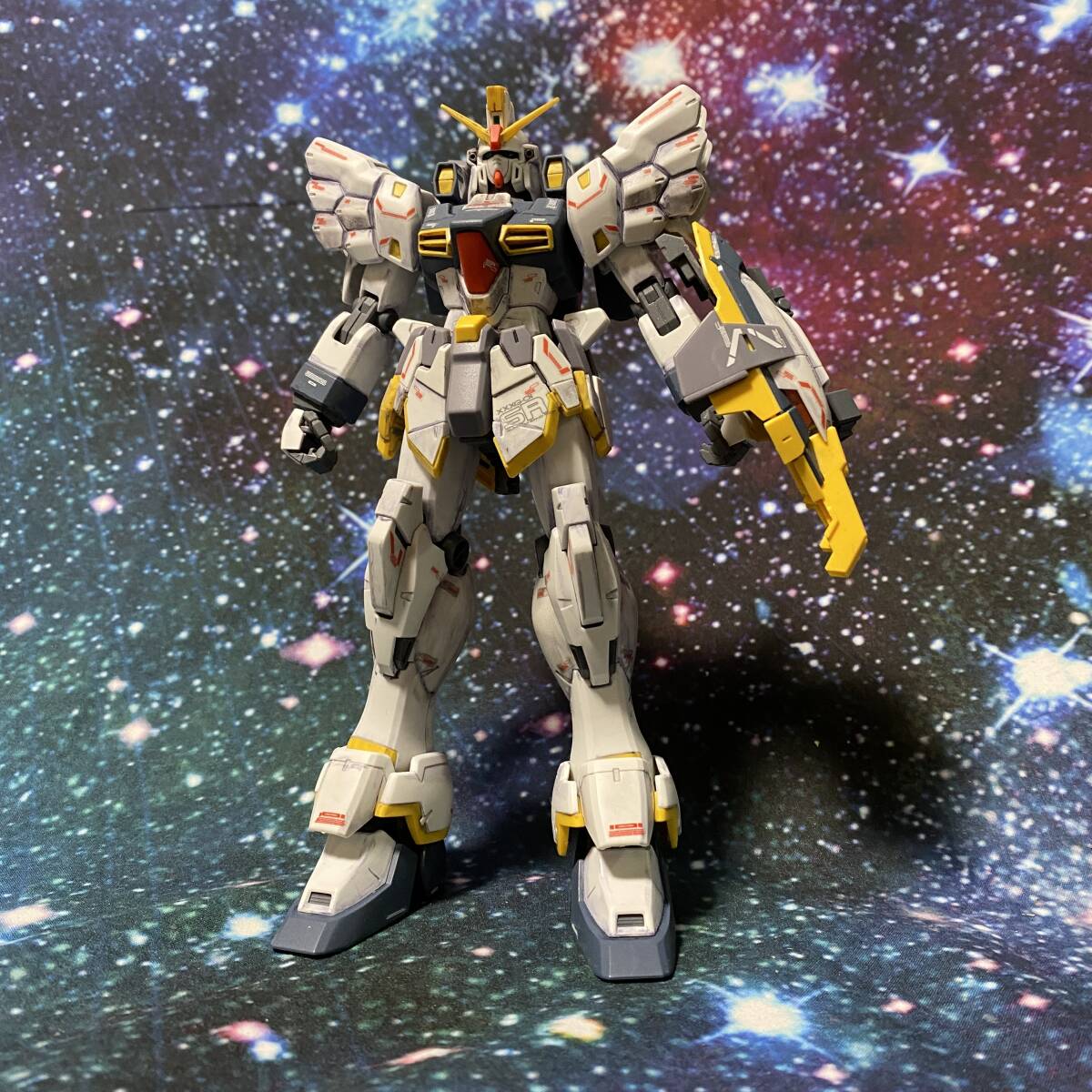 [GUNPLA]GFF風 MG 1/100 ガンダムサンドロックEW 完成品_画像2