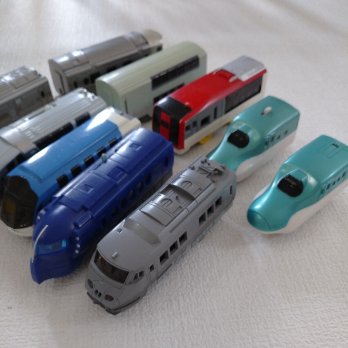 A20 トミカ プラレール 連結仕様 まとめて 新幹線 TOMY 先頭車 おもちゃ 乗り物 コレクショ 動作未確認 CASIOPEA の画像3