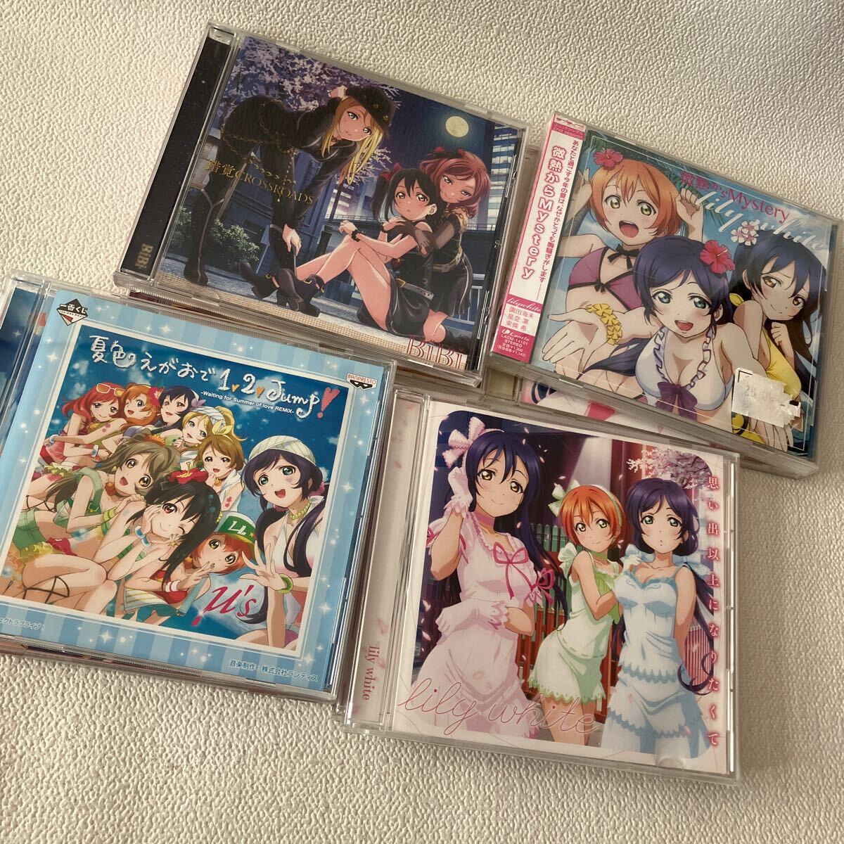 c177 60 CD ラブライブ まとめて 色々 大量セット アニメ 冬がくれた予感 関連CD ケースにヒビ割れ有り 汚れや値札跡有り 動作未確認 _画像3