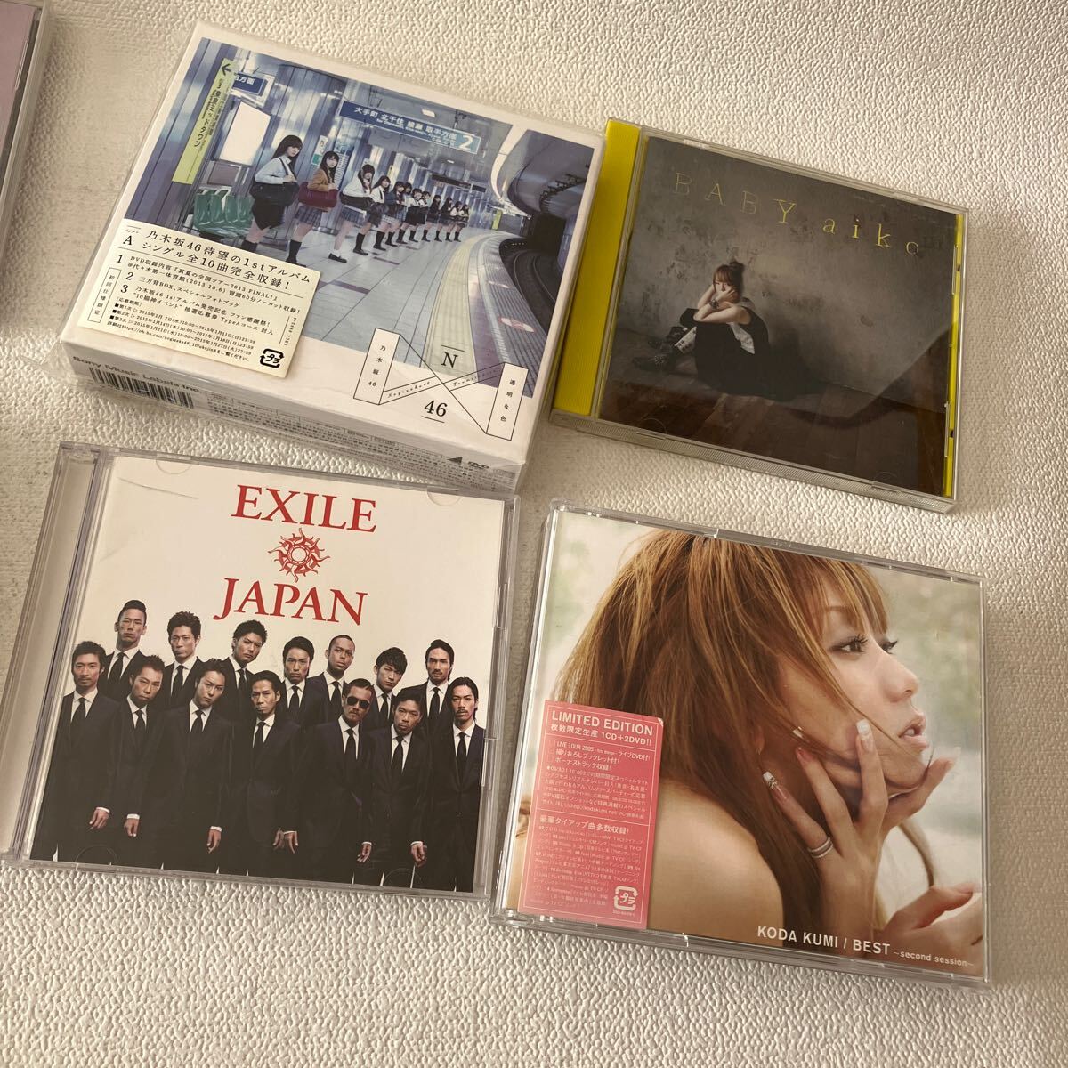 c195 60 CD 色々 まとめて 大量セット 安室奈美恵 倖田來未 私だけのドリカム 乃木坂46 EXILE ケースにヒビ 割れスレ有 中古 邦楽 アイドル_画像4