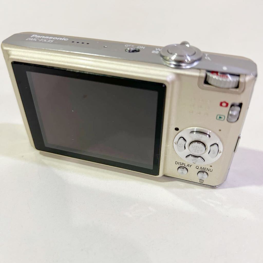 【起動確認済み】 Panasonic パナソニック LUMIX ルミックス デジカメ デジタルカメラ DMC-FX35 60サイズ（271）_画像5
