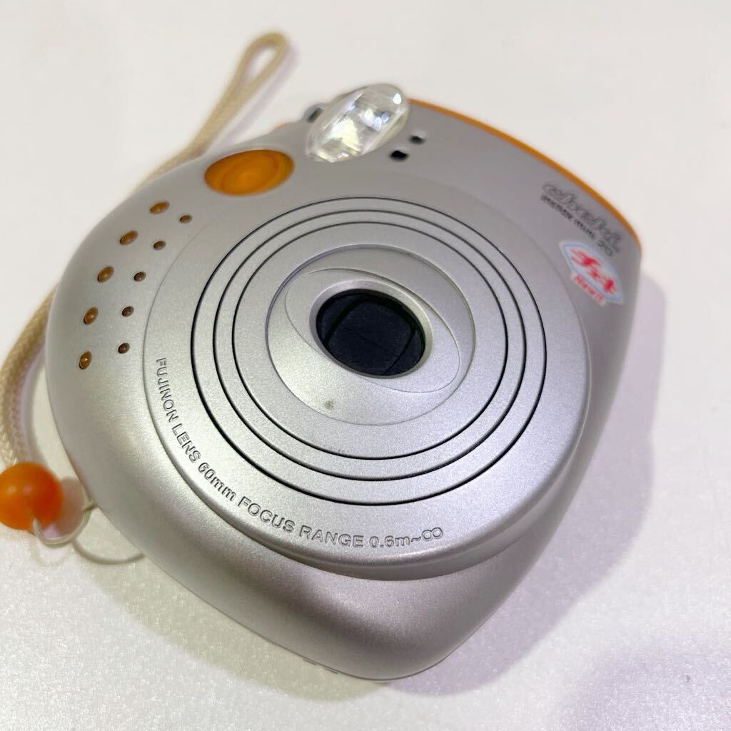 FUJIFILM チェキ instax mini 20 オレンジ 60サイズ（276）_画像4