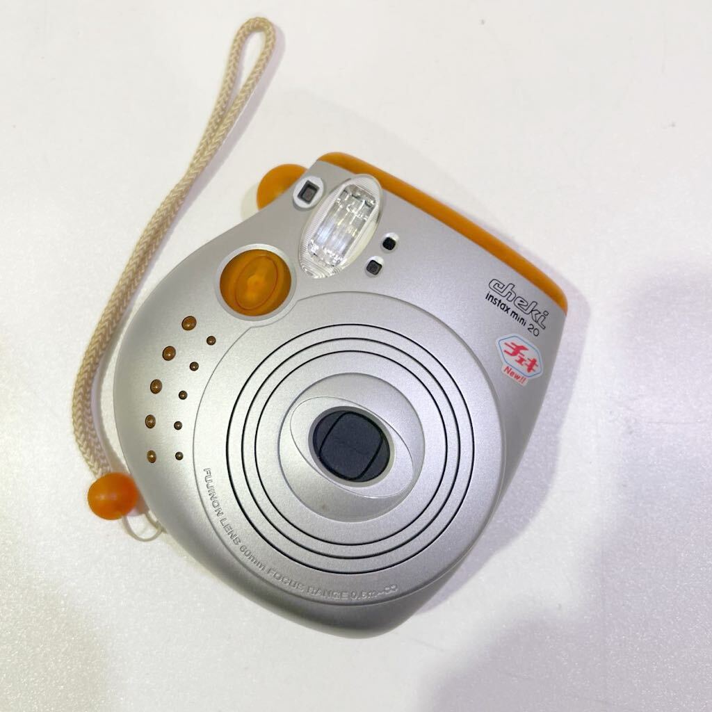 FUJIFILM チェキ instax mini 20 オレンジ 60サイズ（276）_画像6