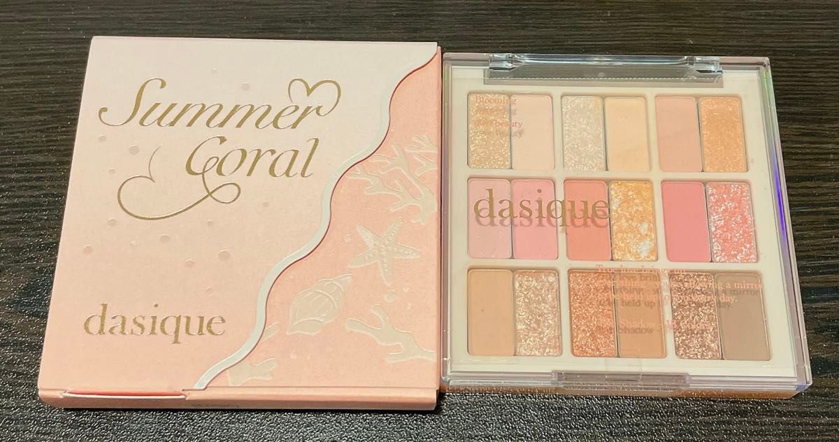 デイジーク Dasique シャドウパレット #23 Summer Coral