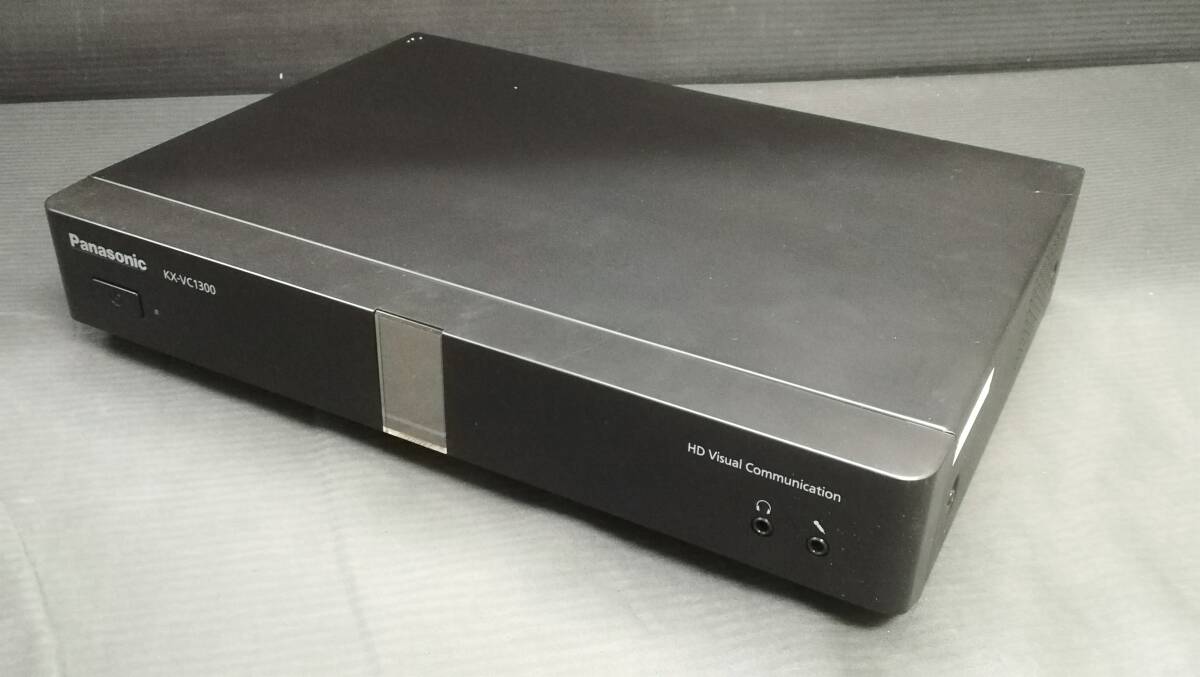 【動作品】Panasonic ビデオ会議システム KX-VC1300J マイク[KX-VCA001] [KX-VCA002]_画像2