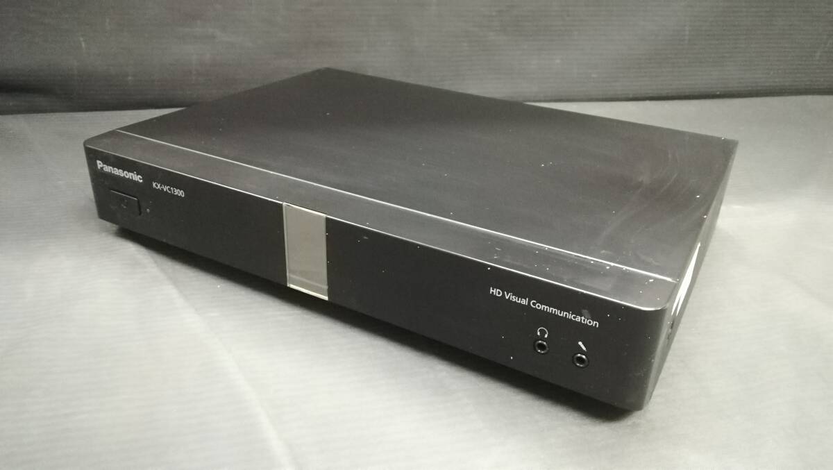 【動作品】Panasonic ビデオ会議システム KX-VC1300J マイク[KX-VCA001] [KX-VCA002]_画像2