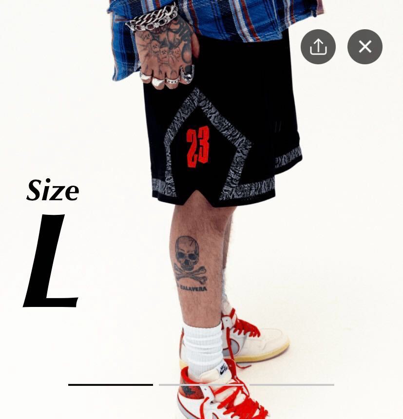 新品 NIKE Jordan×Awake NY ダイヤモンド ショートパンツ L 新品 NIKE Jordan×Awake NY ダイヤモンド ショートパンツ L