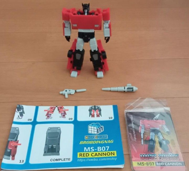 Magic Square MS-TOYS MS-B07 Red Cannon G1ランボル似 改造品 非正規トランスフォーマー