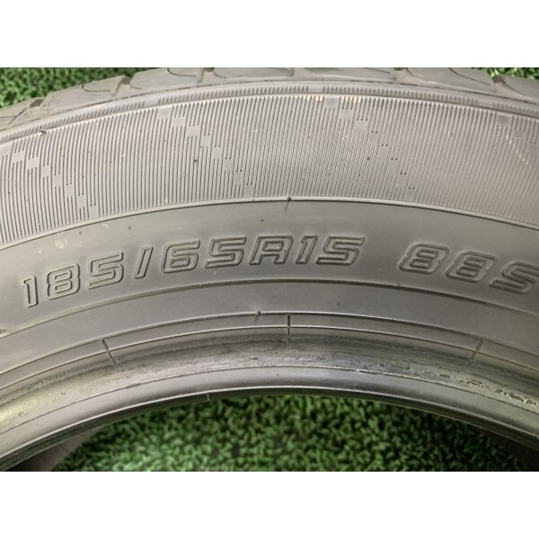 2020年製 9分山 ダンロップ ENASAVE EC204 185/65R15 88S 4本/札幌市手渡し可/中古オンロードタイヤ(夏タイヤ) アクア P2_70の画像8