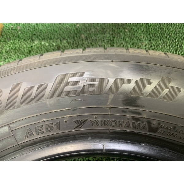 2021年製 7～9分山 ヨコハマ BluEarth-GT AE51 185/65R15 88S 4本/札幌市手渡し可/中古オンロードタイヤ(夏タイヤ) bB F_68_画像7