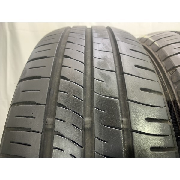 2021年製 8～9分山 ダンロップ ENASAVE EC204 185/60R15 84H 4本/札幌市手渡可/中古オンロードタイヤ(夏タイヤ) カローラアクシオ B2_QP_63_画像2