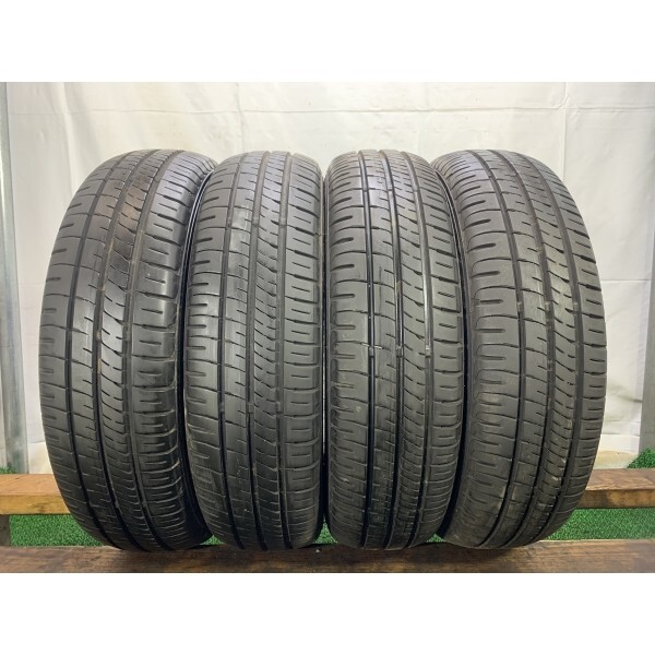 2019年製 8～9分山 ダンロップ ENASAVE EC204 155/65R14 75S 4本/札幌市手渡し可/中古オンロードタイヤ(夏タイヤ) タント B1_Q_49の画像1