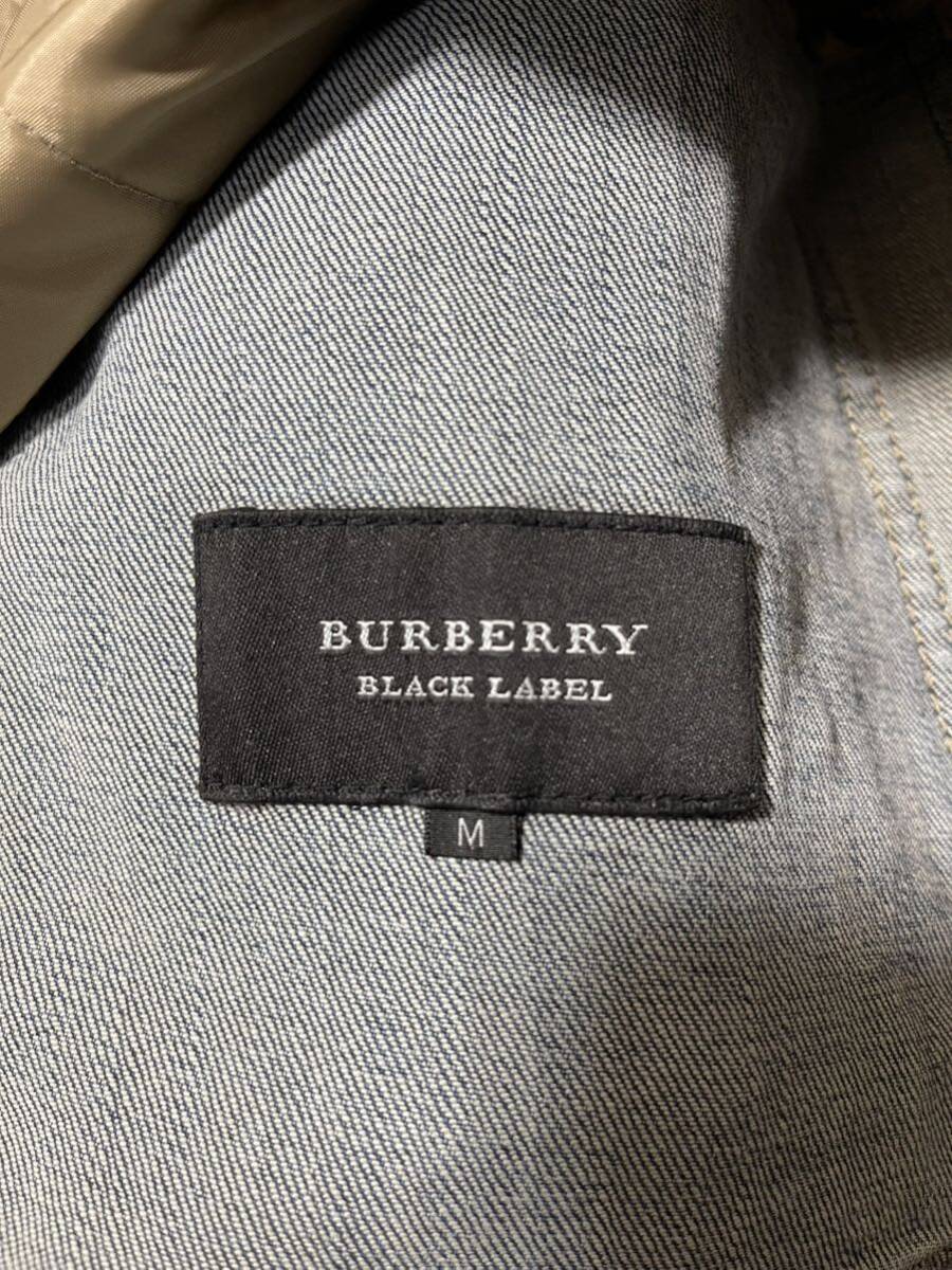 バーバリー　Burberry ブラックレーベル　デニムジャケット　gジャン サイズM_画像5