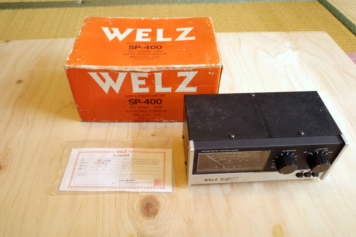 WELZ SP-400 SWR POWER METERの画像3