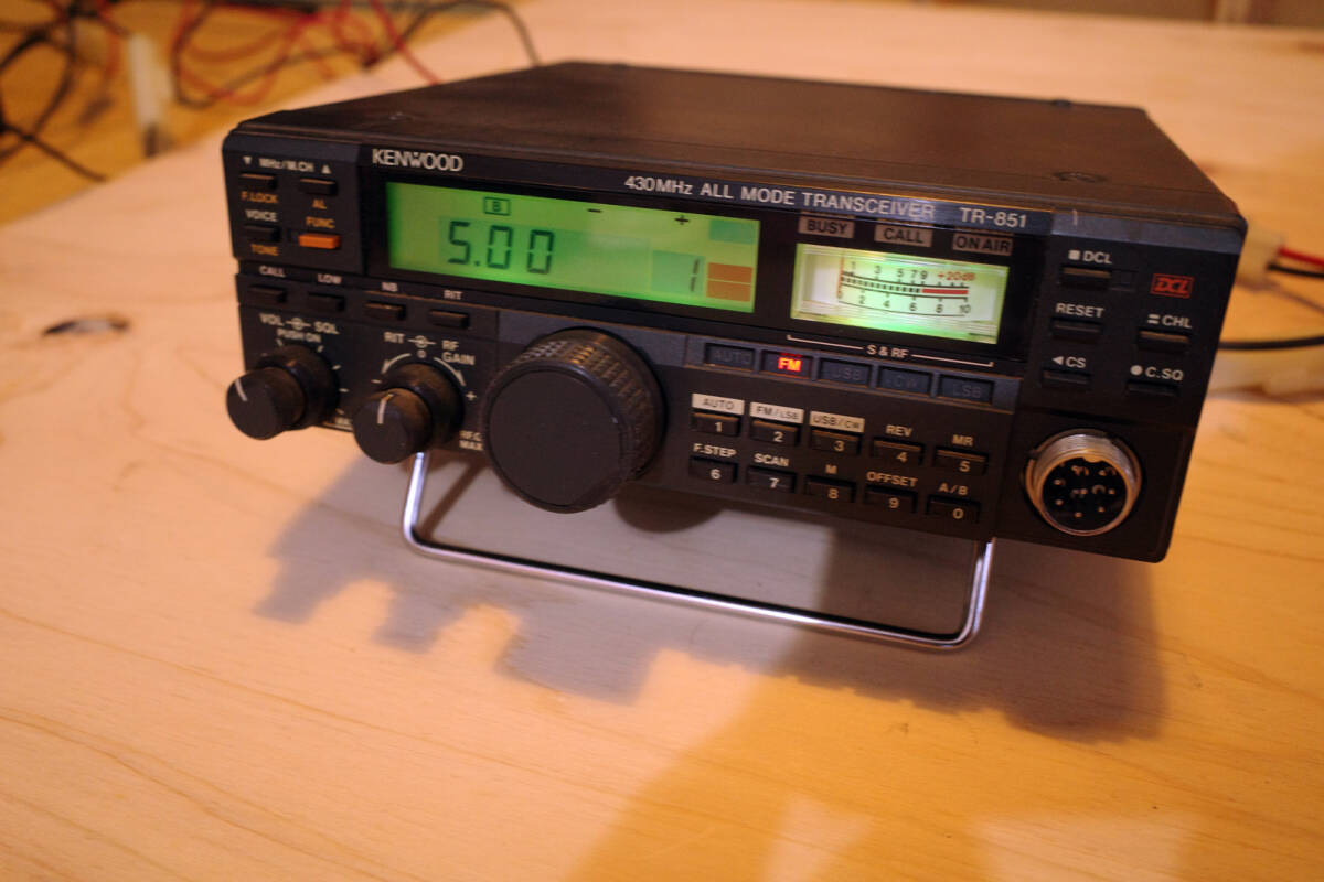 KENWOOD TR-851 430MHz オールモードトランシーバー_画像1