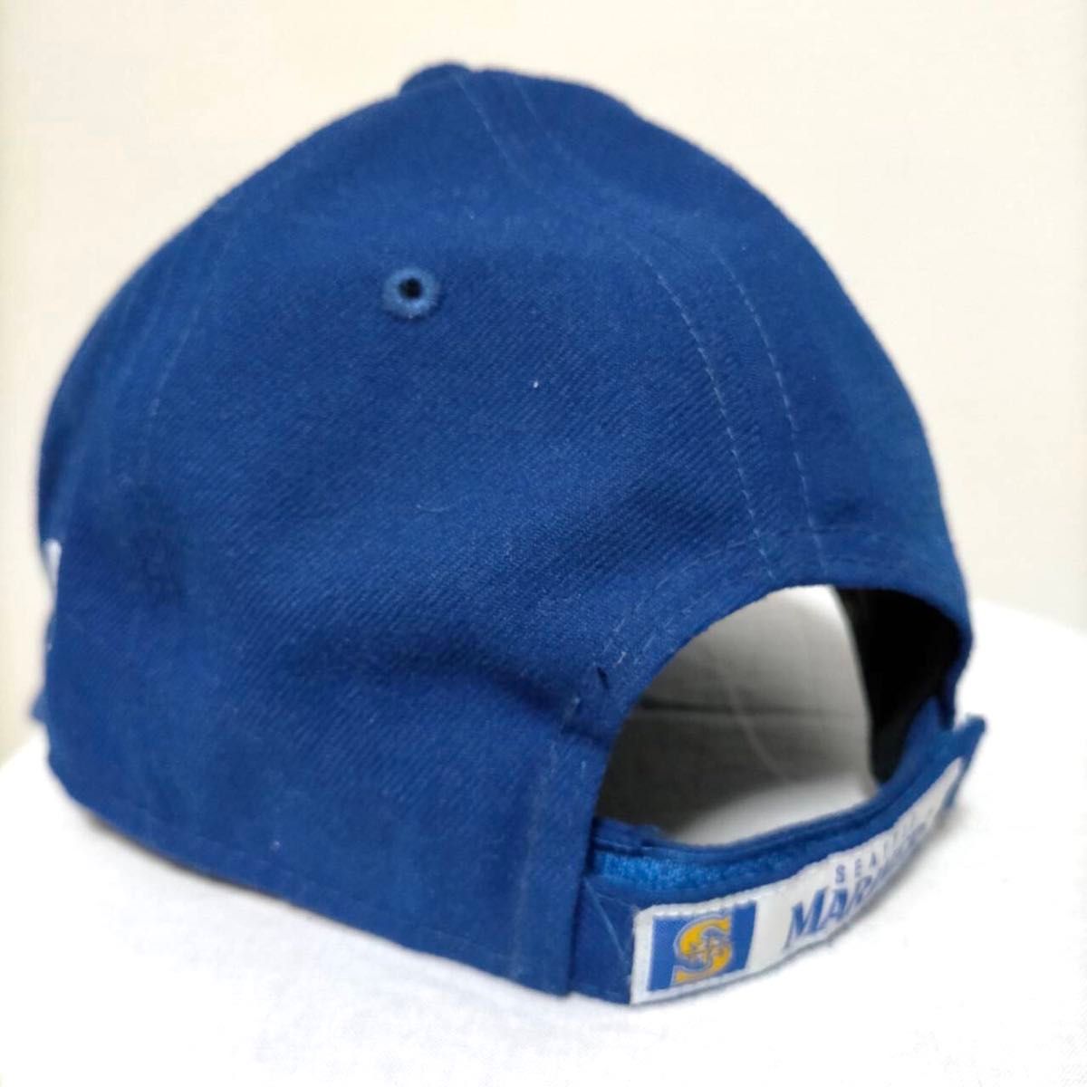 シアトルマリナーズ NEW ERA ニューエラ キャップ フリー 帽子 9forty ブルー 青 メジャーリーグ ストラップバック