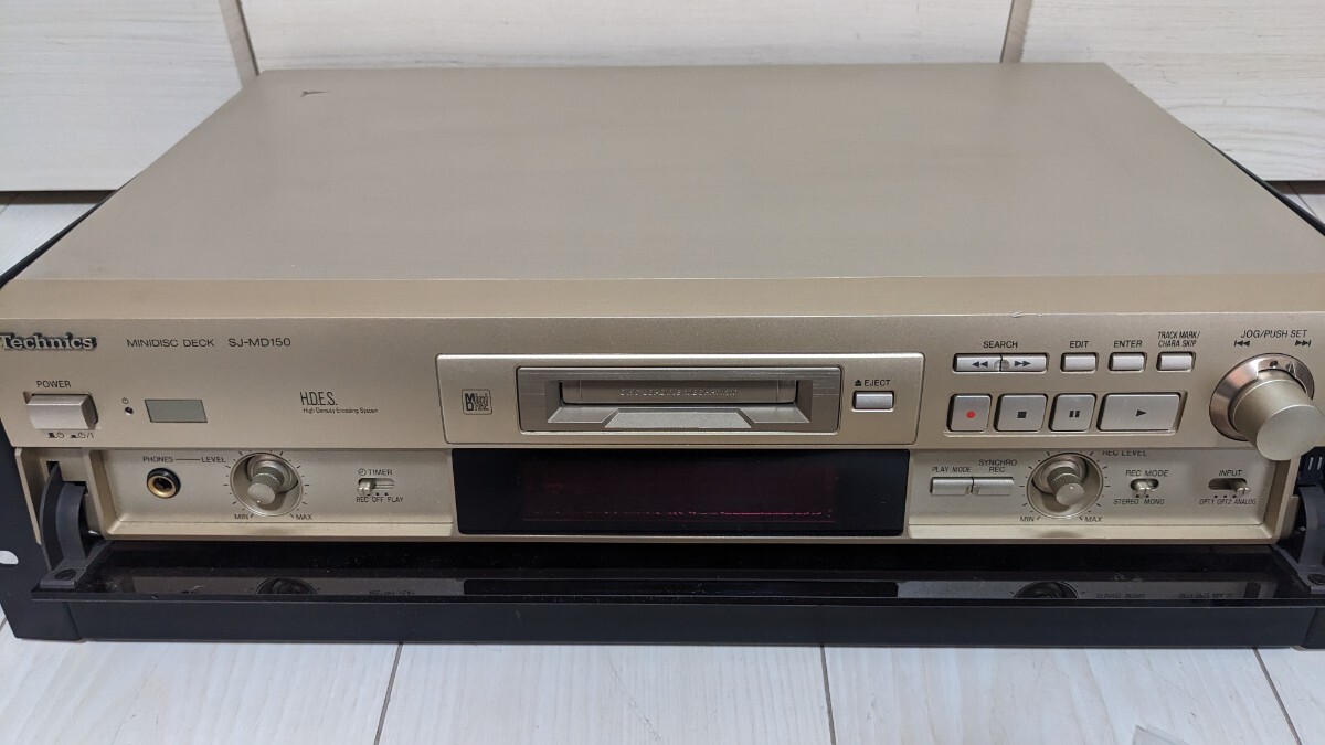 TECHNICS Technics SJ-MD150 MD deck : Real Yahoo auction salling TECHNICS Technics SJ-MD150 MD deck : Real Yahoo auction salling