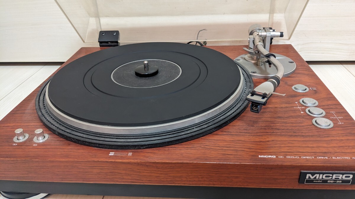  micro MICRO DD-35 record player turntable Junk 