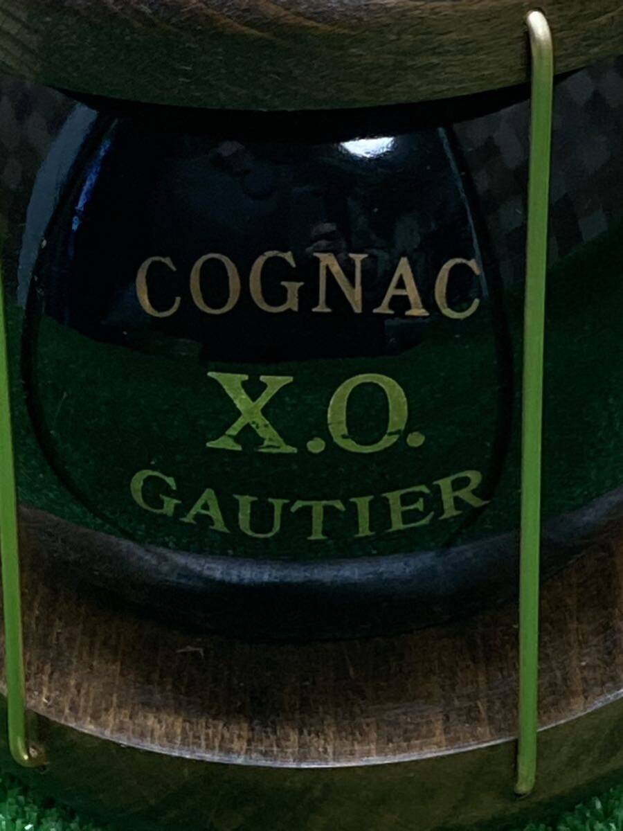 GAUTIER ゴーティエ XO ランタン型 COGNAC コニャック ブランデー 古酒 未開封品 700ml アルコール度数40%