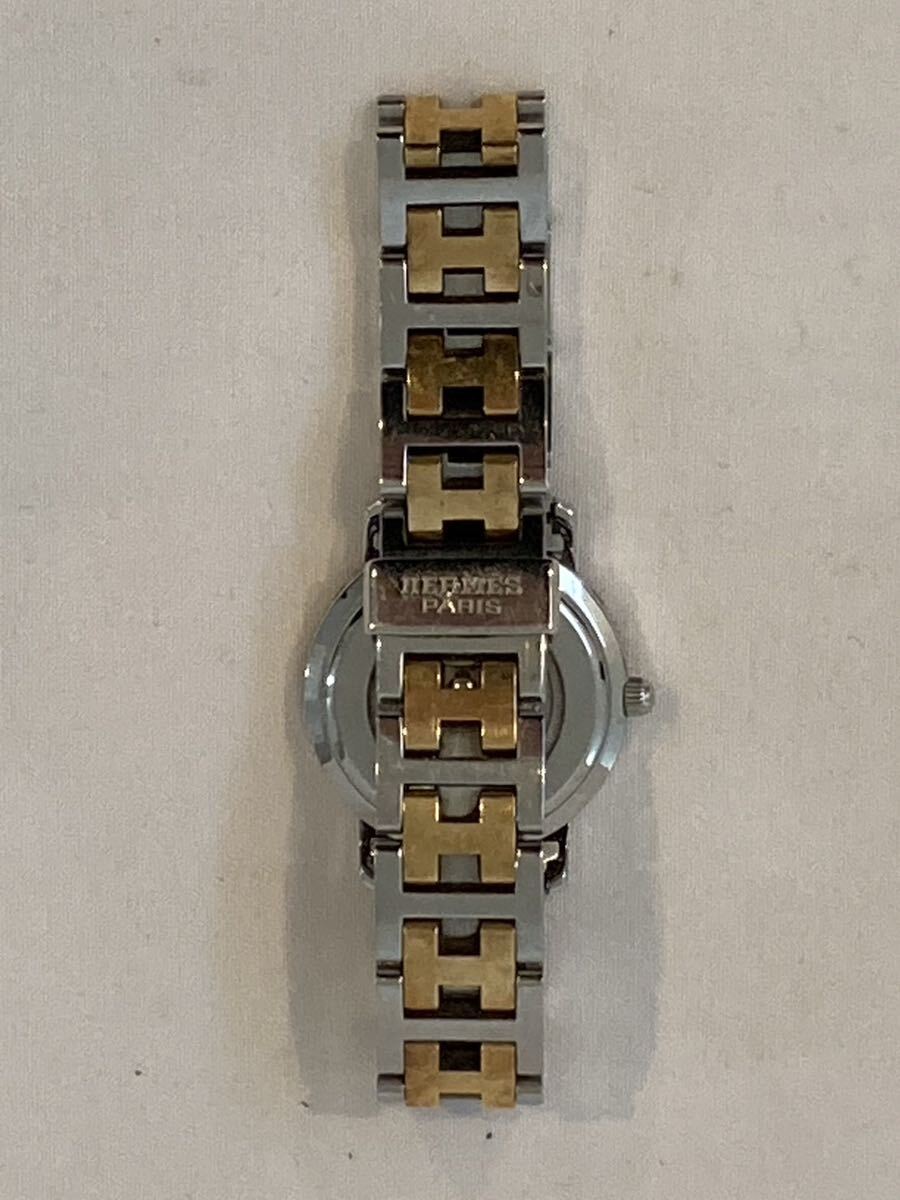 HERMES(エルメス) 腕時計 クリッパー CL4.220 レディース アイボリーの画像2