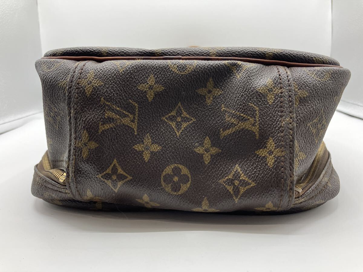 240322218003 【1円～！】LOUIS VUITTON ルイヴィトン エクスキュルシオン モノグラム ハンドバッグ ジャンク 中古_画像3