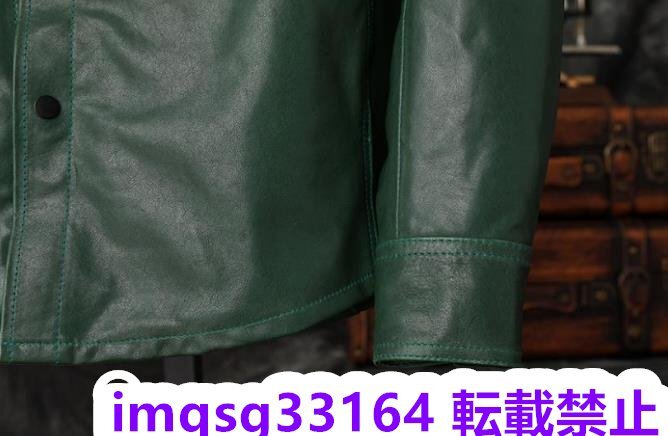 高品質★ 羊革 本革 レザーコートメンズ ファッション レザージャケット サイズ選択可能_画像9