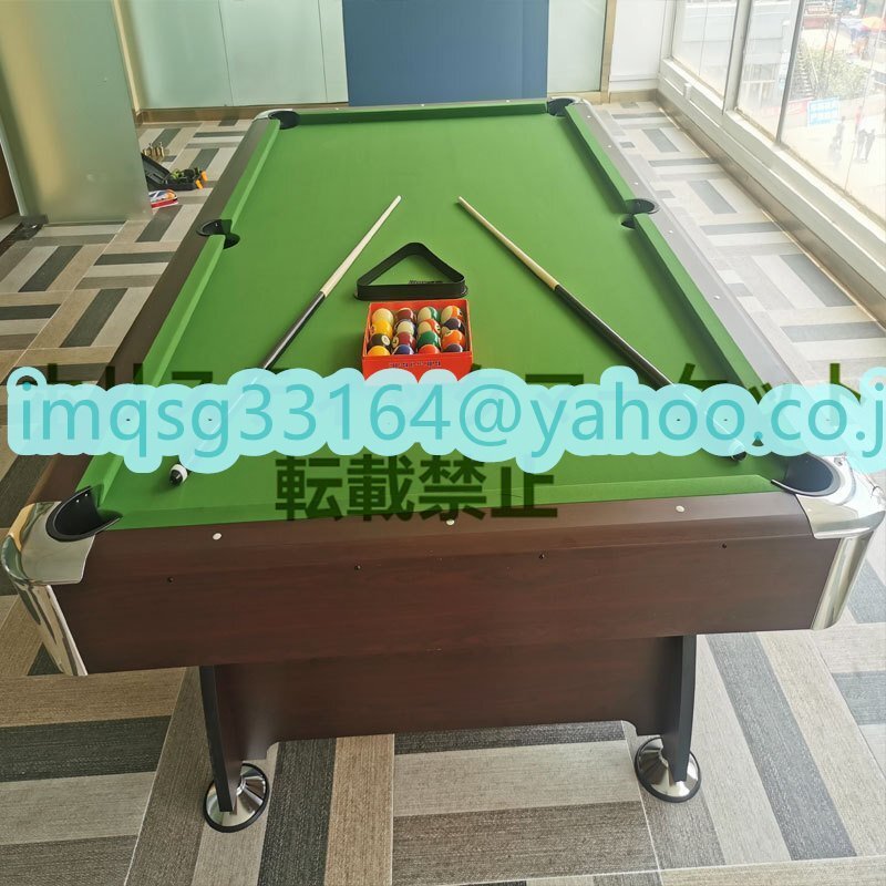 品質保証 超人気 2in1 マルチゲームテーブル ビリヤード台 卓球台 室内 子供 大人 店用 7フィート 8フィート 9フィート 台布4色 Q0158_画像3