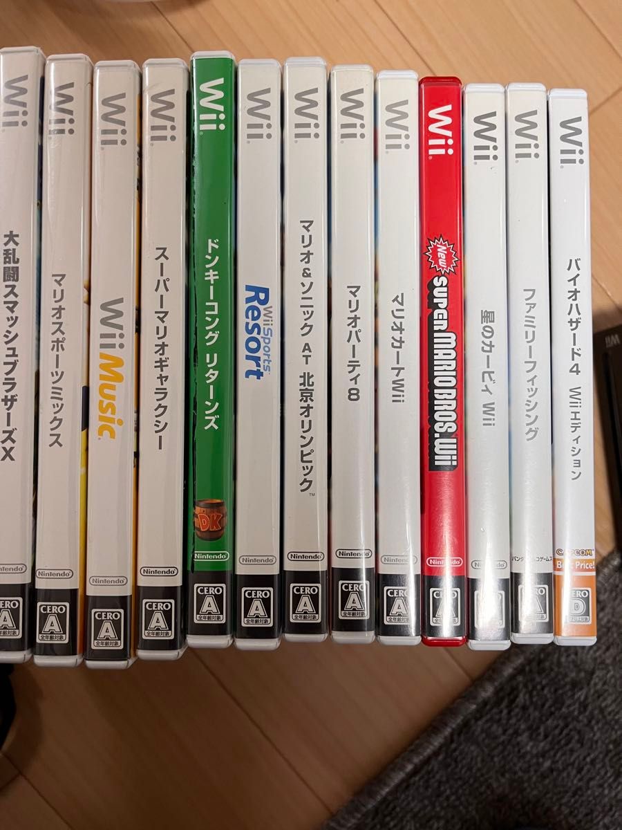 Wii 本体 カセット 付属品付き Wii コントローラー ヌンチャク 任天堂 リモコン