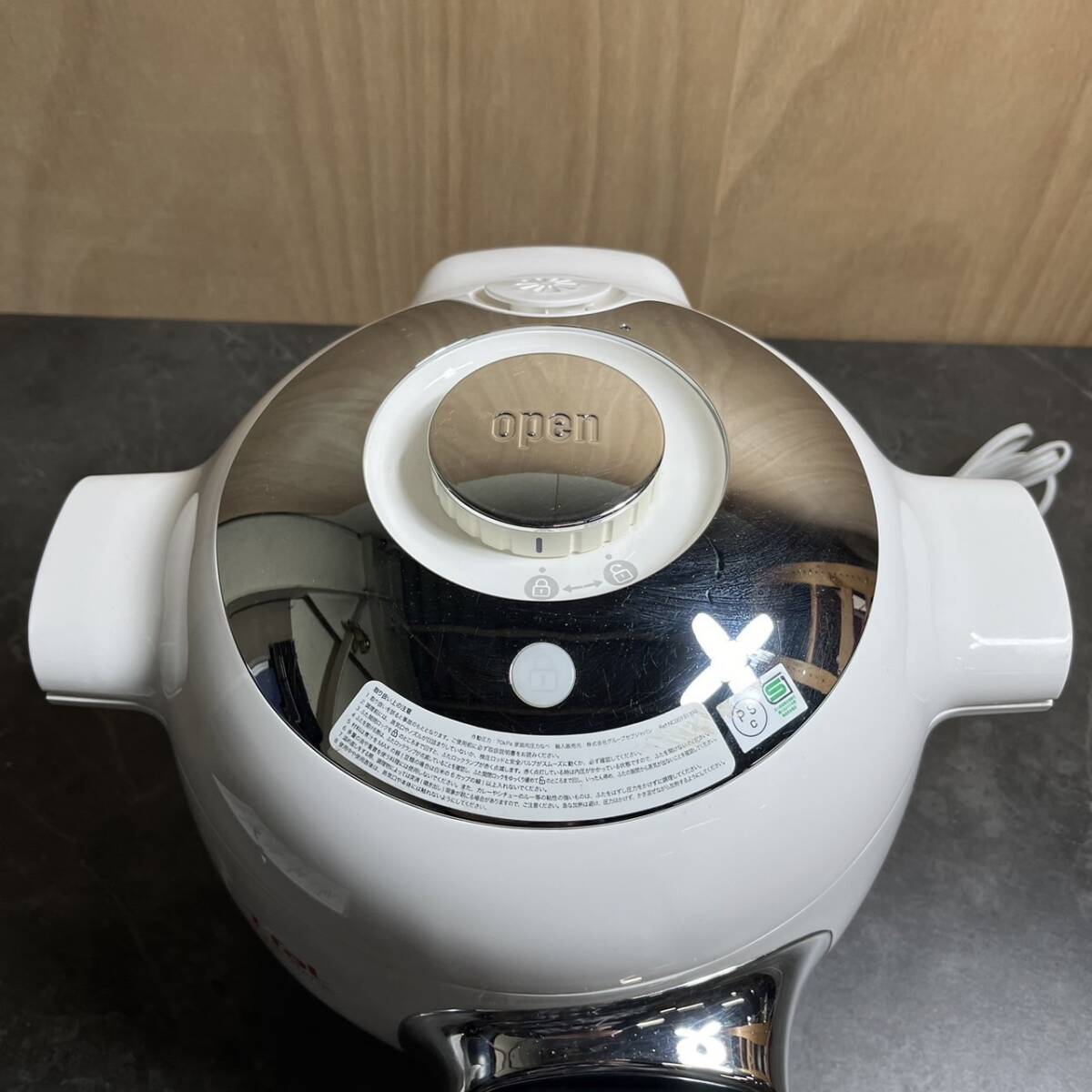 ☆未使用品 T-fal ティファール マルチクッカー Cook4me クックフォーミー 調理家電(中古品/現状品/保管品)☆_画像2