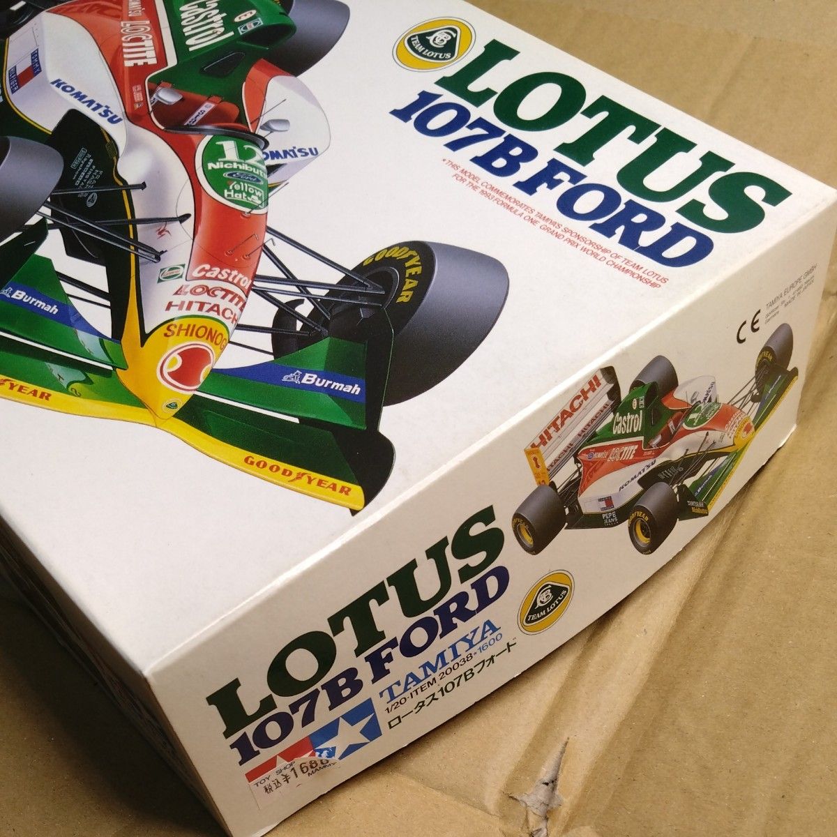 TAMIYA タミヤ 1/20 グランプリコレクション No.38 LOTUS 107B FORD ロータス 107B フォード 