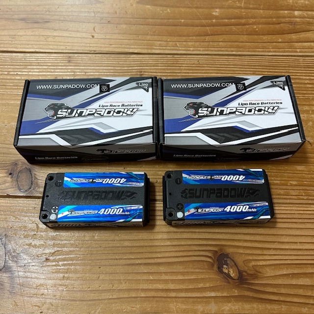 SUNPADOW 7.6V 4000mAh 100C Bluelipo аккумулятор 2 шт. комплект 