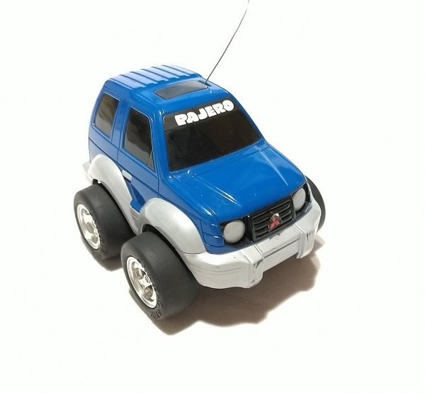 1990年代 チャージ四駆 三菱パジェロ ディアブロ ジャンク品　TOMY CHARG PAJERO DIABLO_画像8