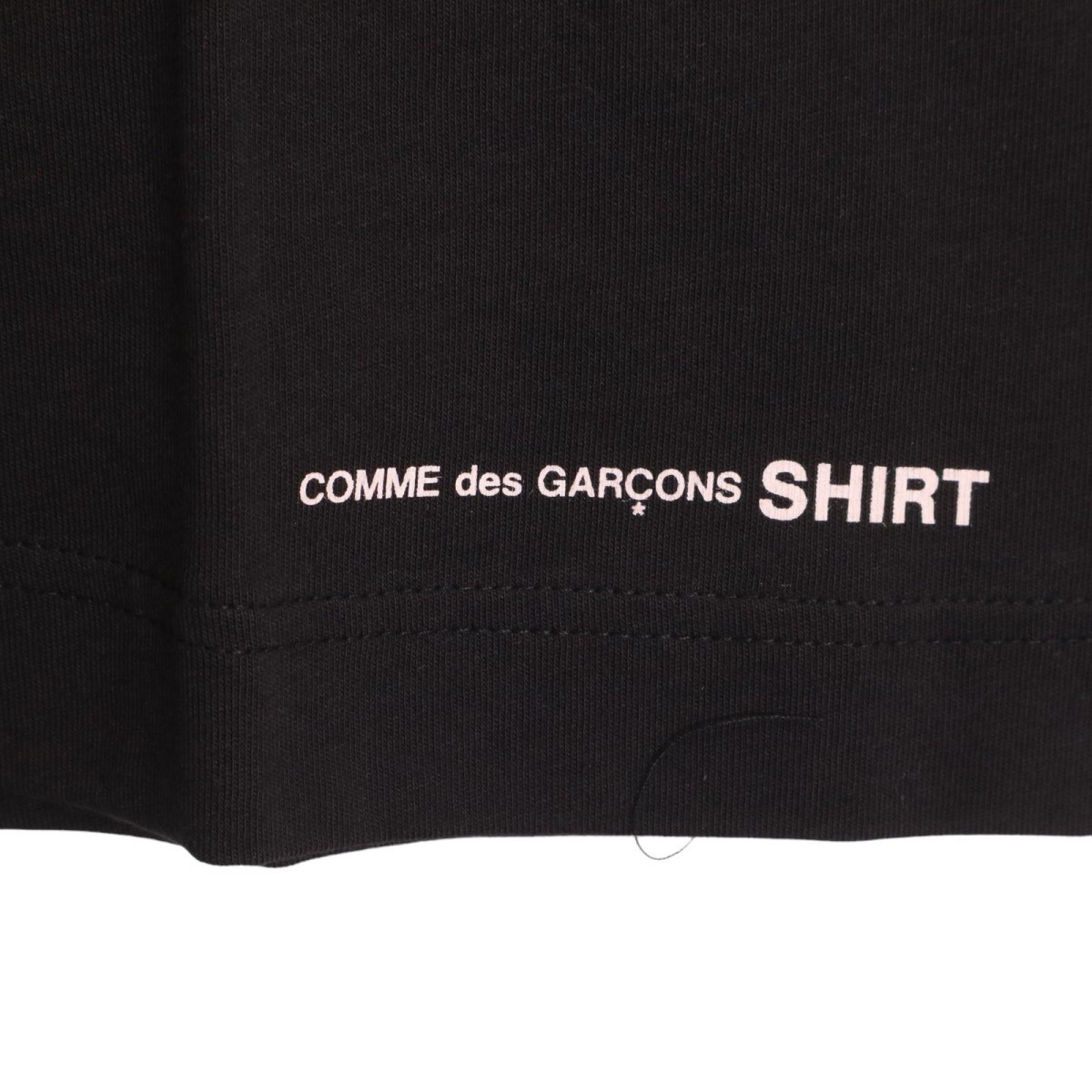 COMMEdesGARCONS SHIRT コム デ ギャルソン シャツ Tシャツ 半袖 カットソー W27111 表記サイズXの画像5