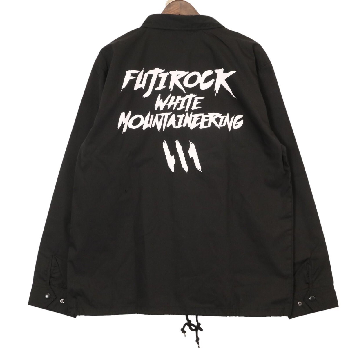 White Mountaineering × FUJI ROCK COLLECTION / coach jacket ホワイトマウンテニアリング フジロック 2019年 コーチジャケット_画像2