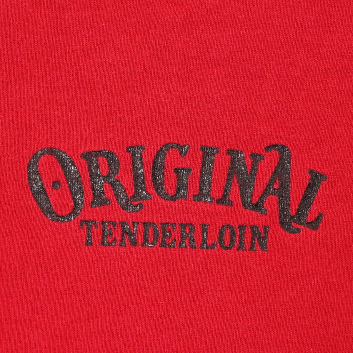 TENDERLOIN テンダーロイン ロゴ プリント クルーネック Tシャツ 半袖 カットソー 表記サイズL_画像6