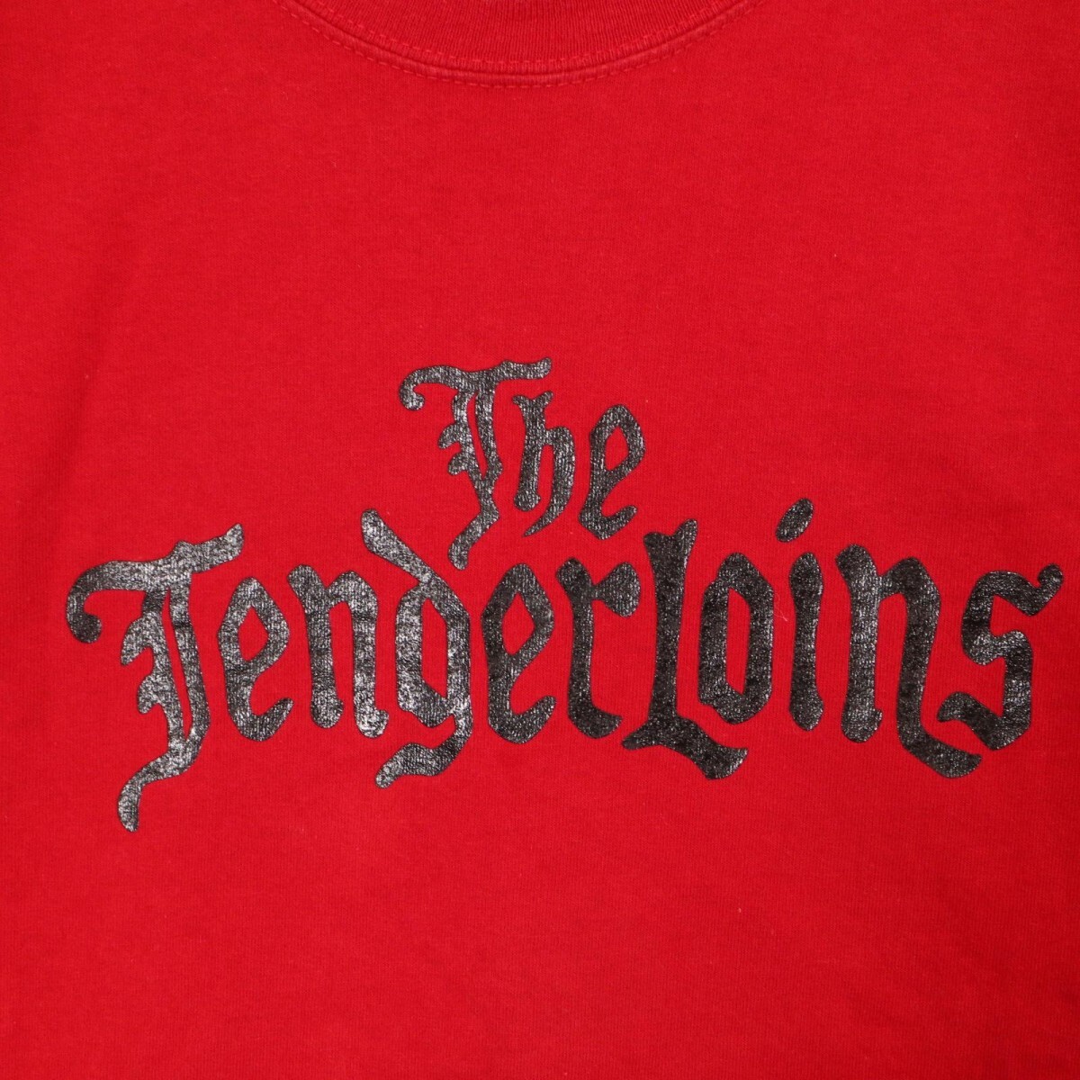TENDERLOIN テンダーロイン ロゴ プリント クルーネック Tシャツ 半袖 カットソー 表記サイズL_画像5