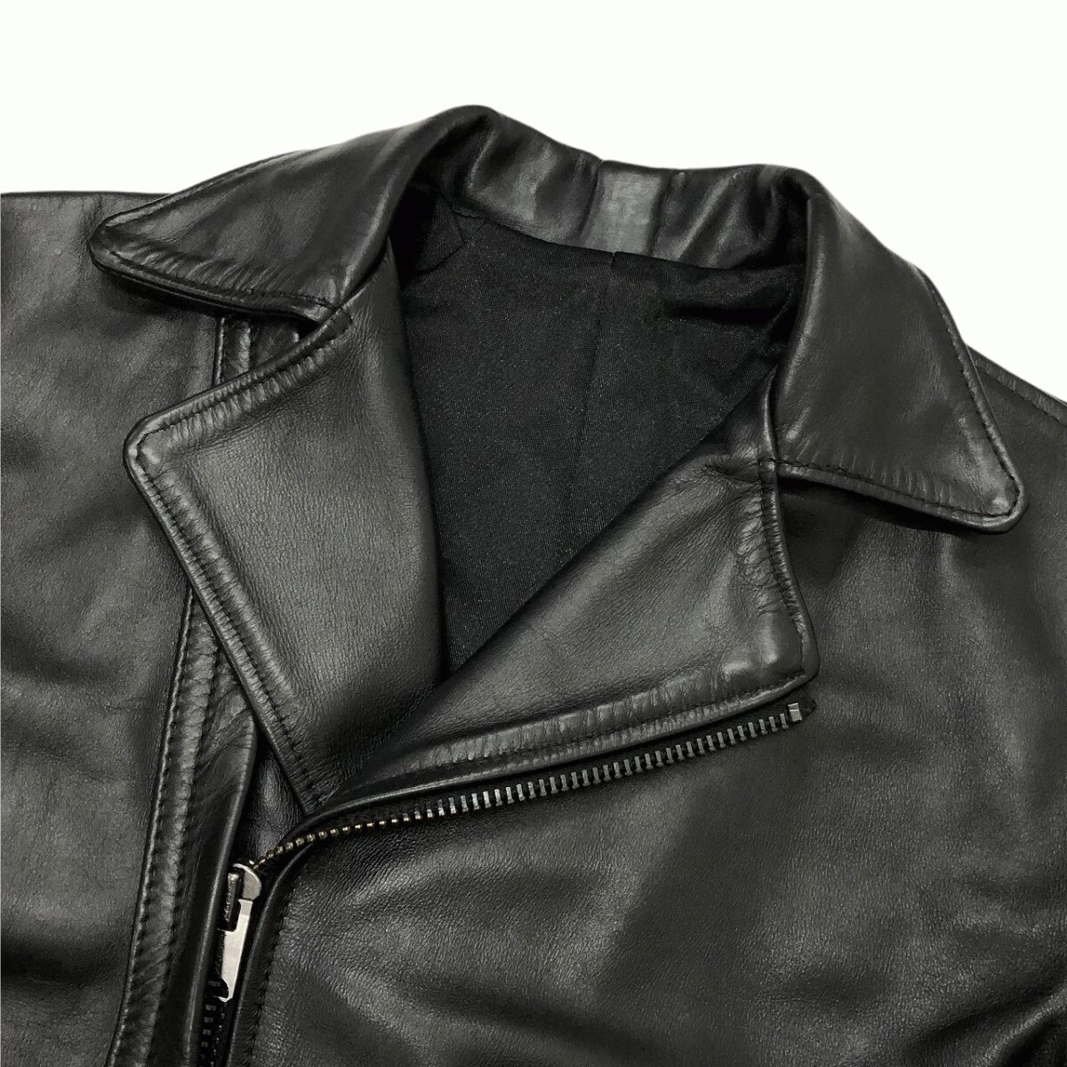 Langlitz Leathers / CUSTOM RIDERS JACKET ラングリッツレザー カスタムオーダー品 レザー ダブル ライダースジャケット @K_画像4