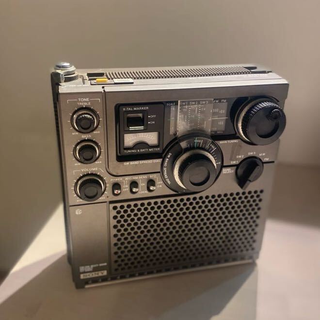 ジャンク品☆SONY ICF-5900スカイセンサー 5バンドマルチバンドレシーバー レトロ☆動作未確認の画像10