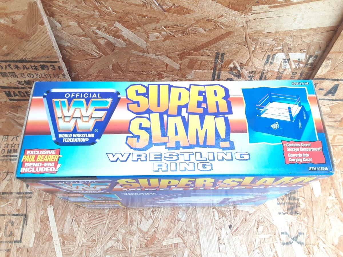 SUPER SLAM ! WRESTLING RING　未開封　　WWF　PAUL BEARER　RARE　collector　珍　レア　コレクター_画像4