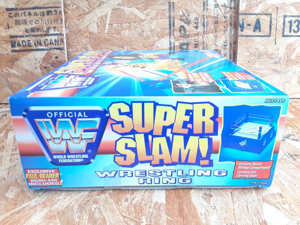 SUPER SLAM ! WRESTLING RING　未開封　　WWF　PAUL BEARER　RARE　collector　珍　レア　コレクター_画像3