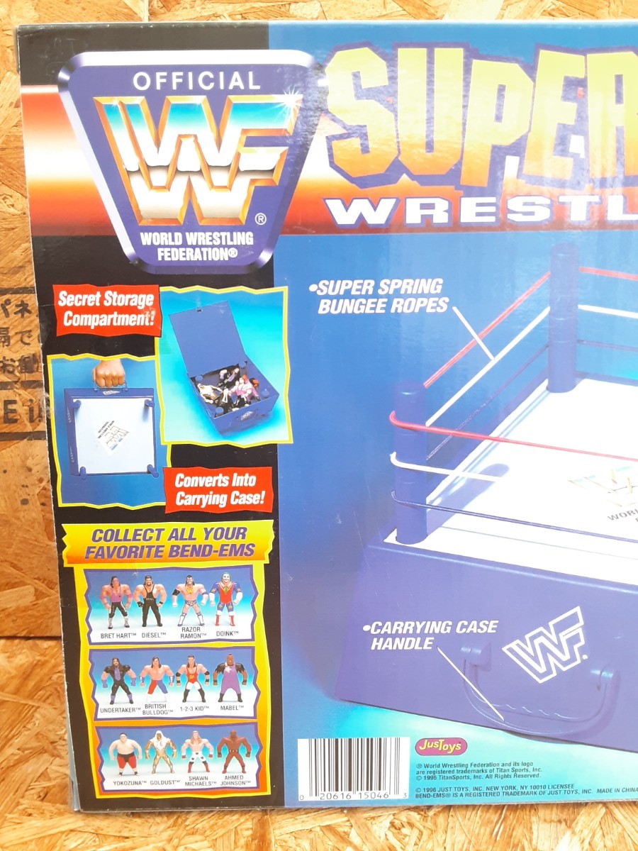 SUPER SLAM ! WRESTLING RING　未開封　　WWF　PAUL BEARER　RARE　collector　珍　レア　コレクター_画像5